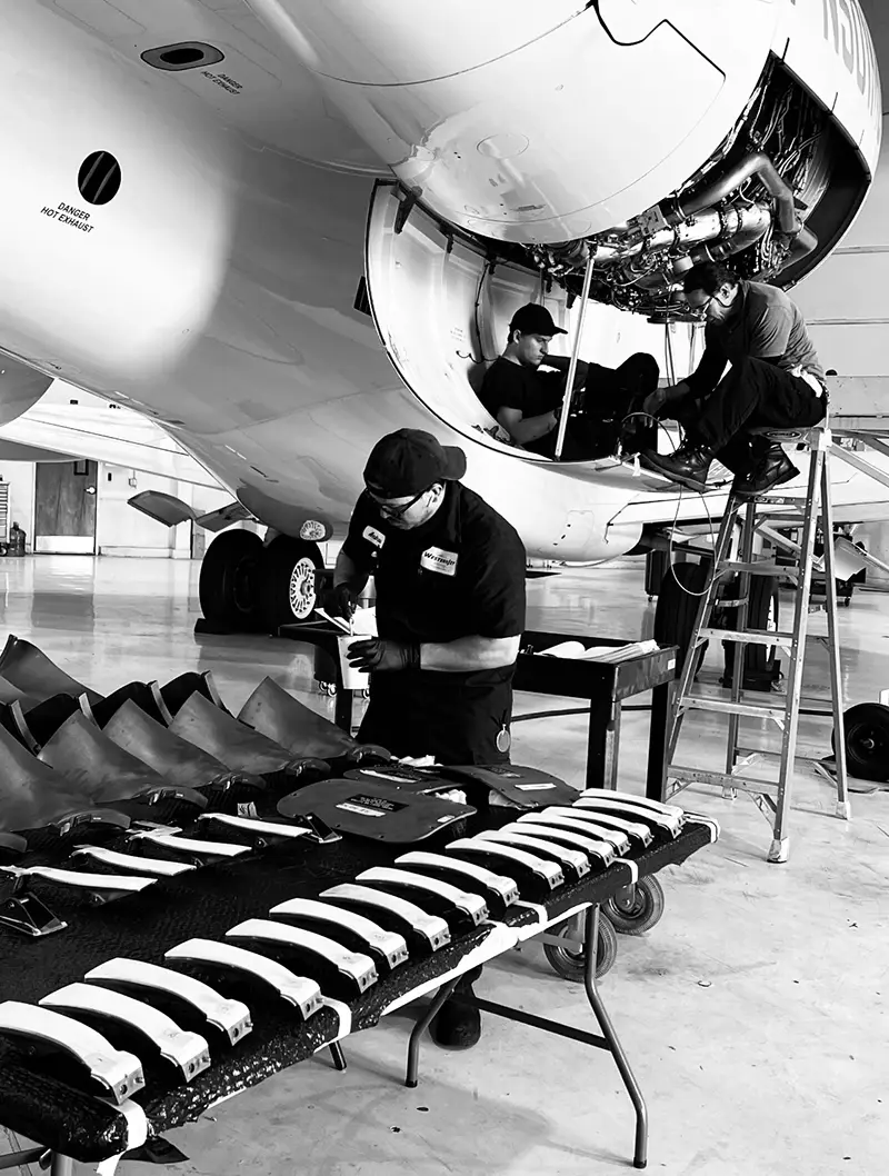 Aircraft maintenance facility
